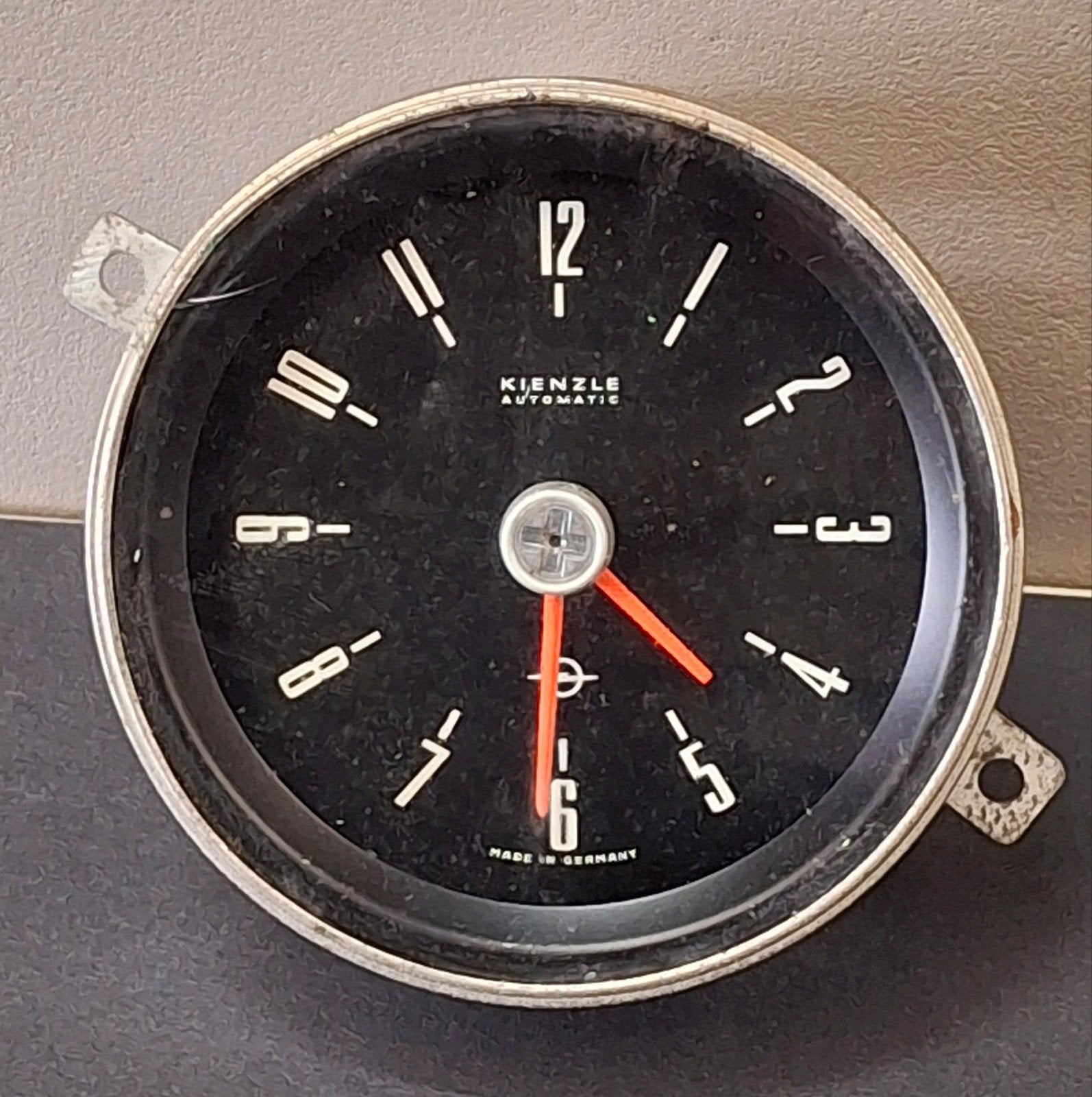 Kienzle Opel klok / tijdklok analoog, Ophalen of Verzenden, Gebruikt, Oldtimer onderdelen