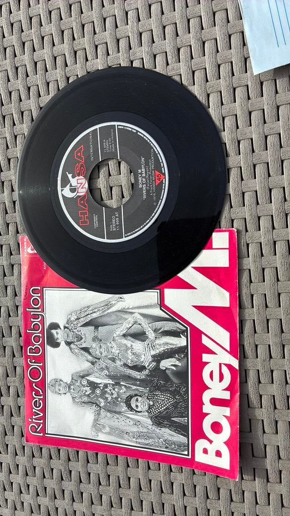 Boney M rivers of babylon, Ophalen of Verzenden, Zo goed als nieuw, Pop