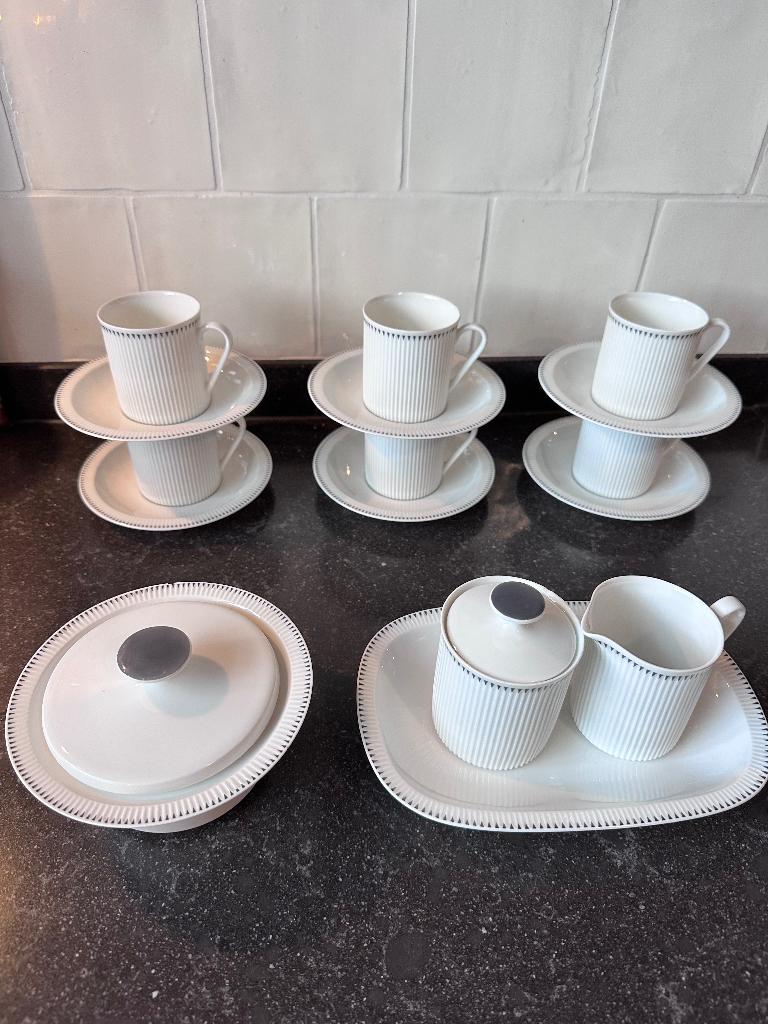 Arzberg Cannelee vintage koffie servies afhalen voor €10,-, Antiek en Kunst, Antiek | Servies los, Ophalen