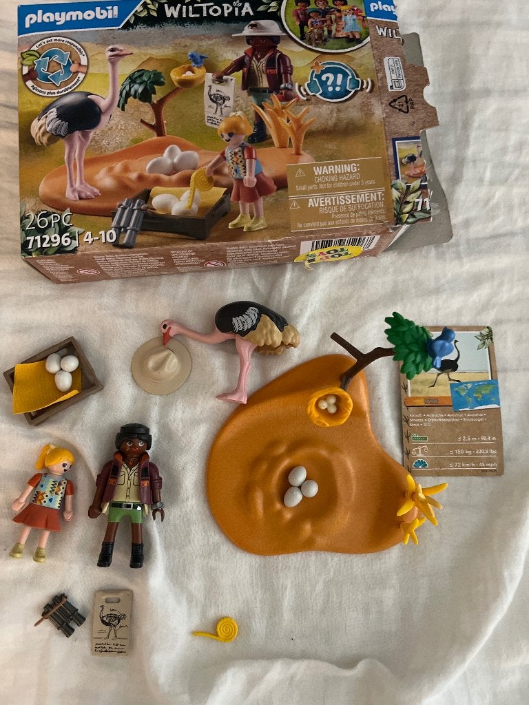 Playmobil struisvogel 71296, Ophalen of Verzenden, Gebruikt