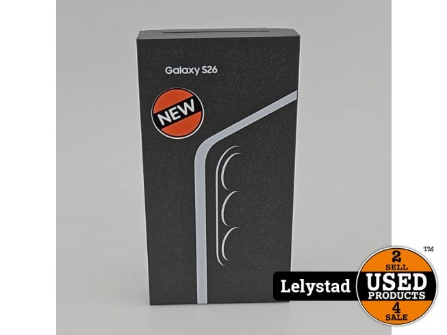 Samsung Galaxy S26 5G 256GB DUOS Black | Nieuw, Samsung, Nieuw, Support@Samsung.com, 129, Samsung-ro, Yeongtong-gu
Suwon-si, Gyeonggi-do 16677
South Korea