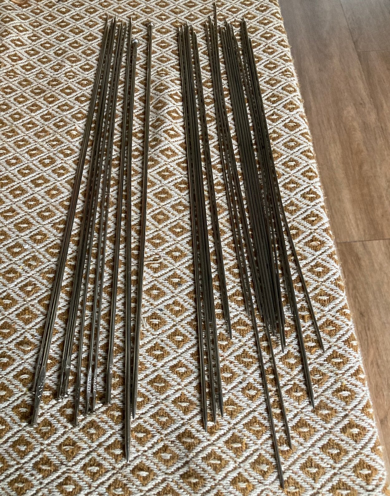 Set van diverse metalen breinaalden, oa Prym, Hobby en Vrije tijd, Ophalen of Verzenden, Gebruikt, Breien of Haken, Naald