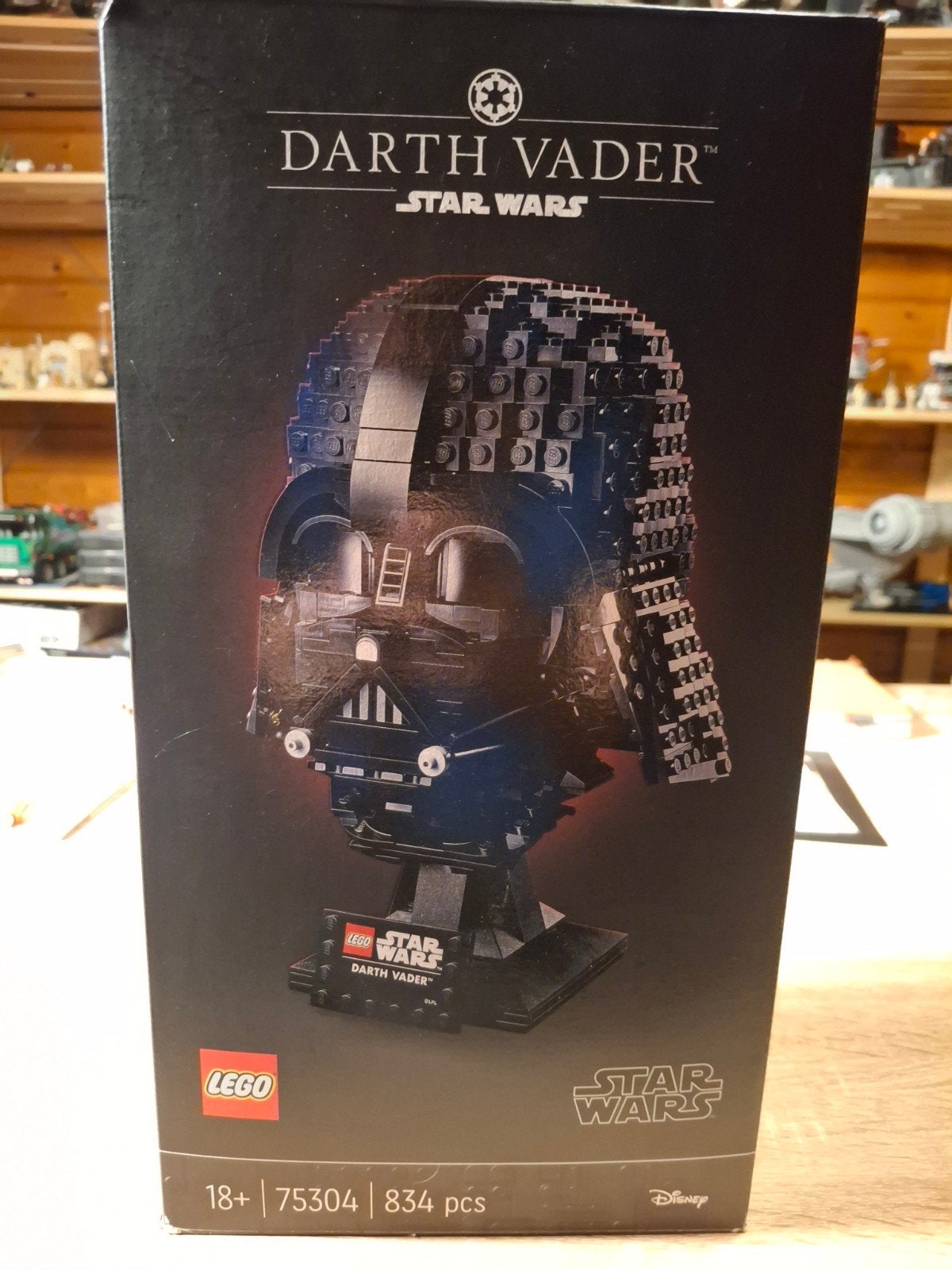 LEGO Star Wars Darth Vader Helm 75304, Ophalen of Verzenden, Gebruikt, Overige merken