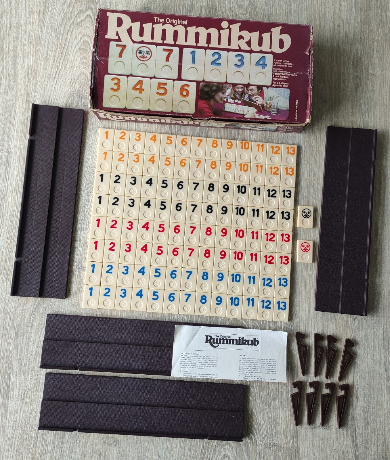 RUMMIKUB uit de JAREN 80 met STENENMAAT 40 x 30, Ophalen of Verzenden