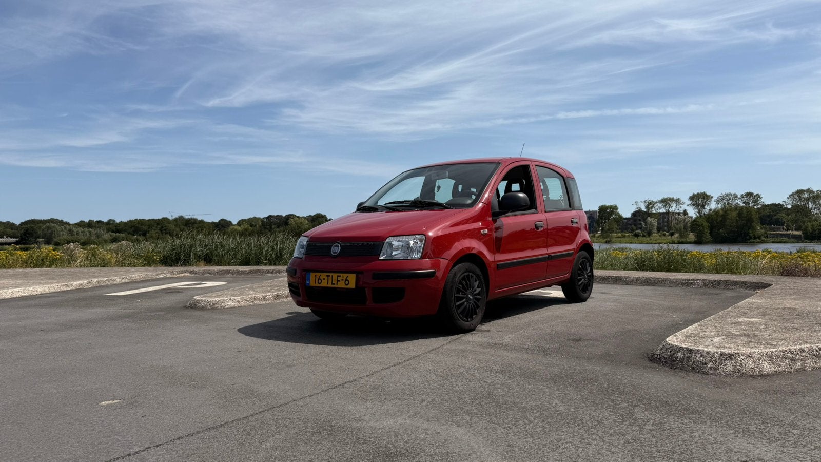 Fiat Panda 1.2 2012 Rood, 1242 cc, 400 kg, Origineel Nederlands, Handgeschakeld