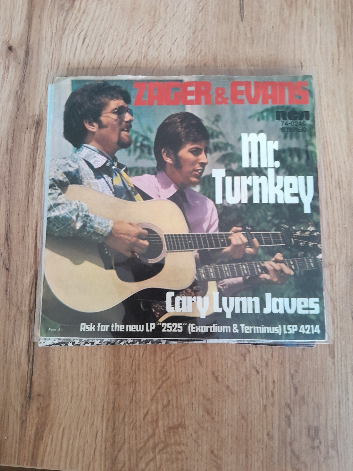 Zager & evans 7inch mr turnkey, Ophalen of Verzenden, Zo goed als nieuw, Pop