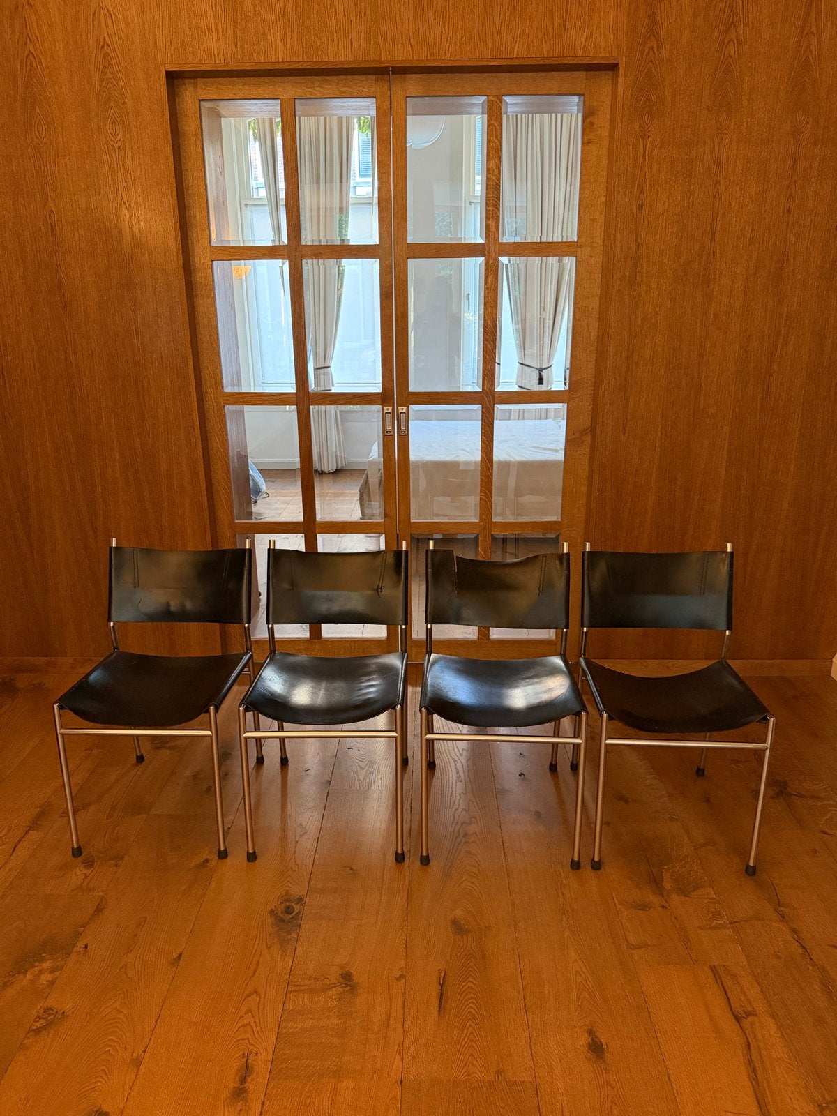 Set van 4 Martin Visser Spectrum SE06 stoelen, Ophalen