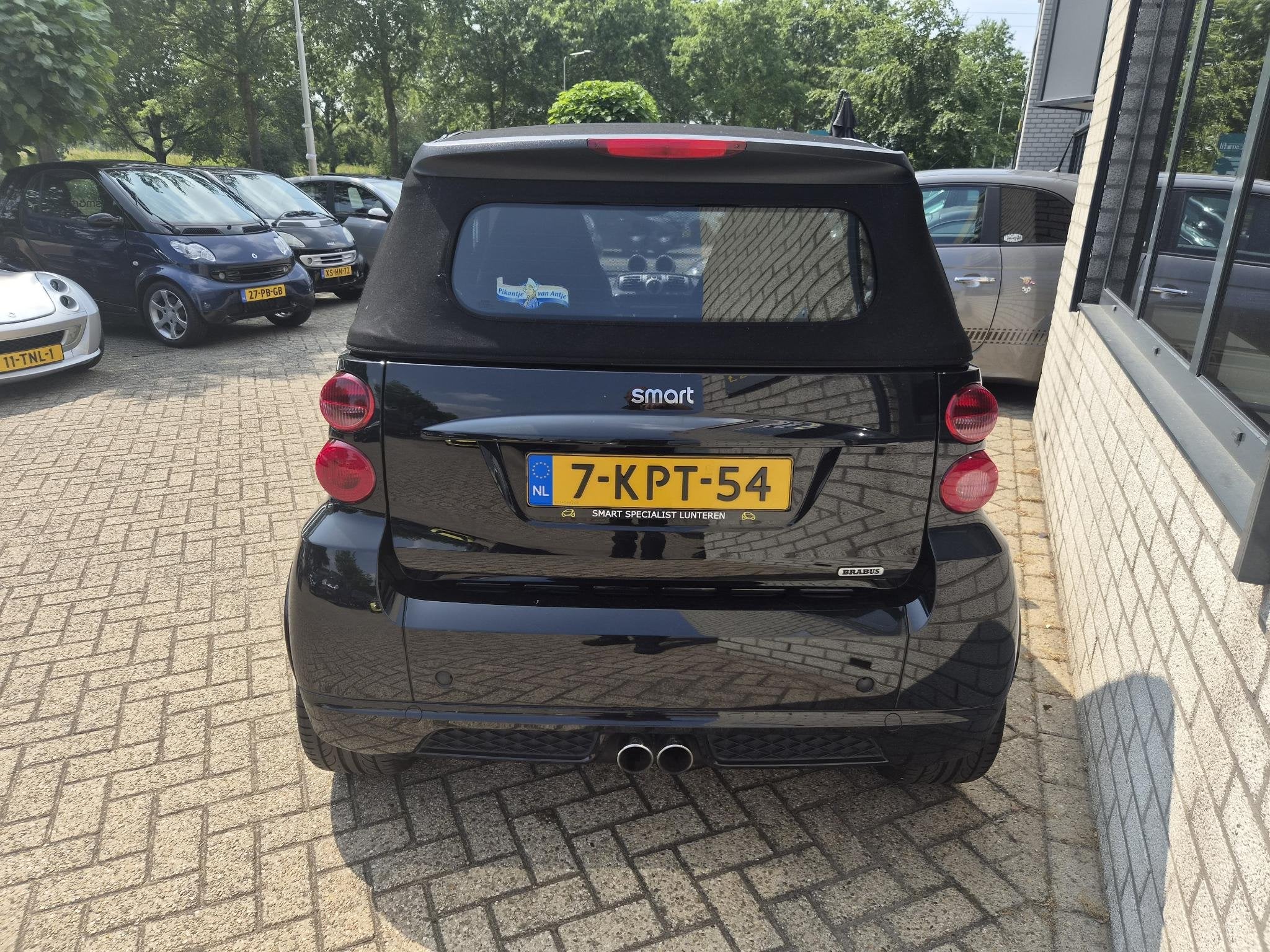 smart fortwo cabrio 1.0 BRABUS, Auto's, Automaat, Euro 5, Gebruikt, Cabriolet