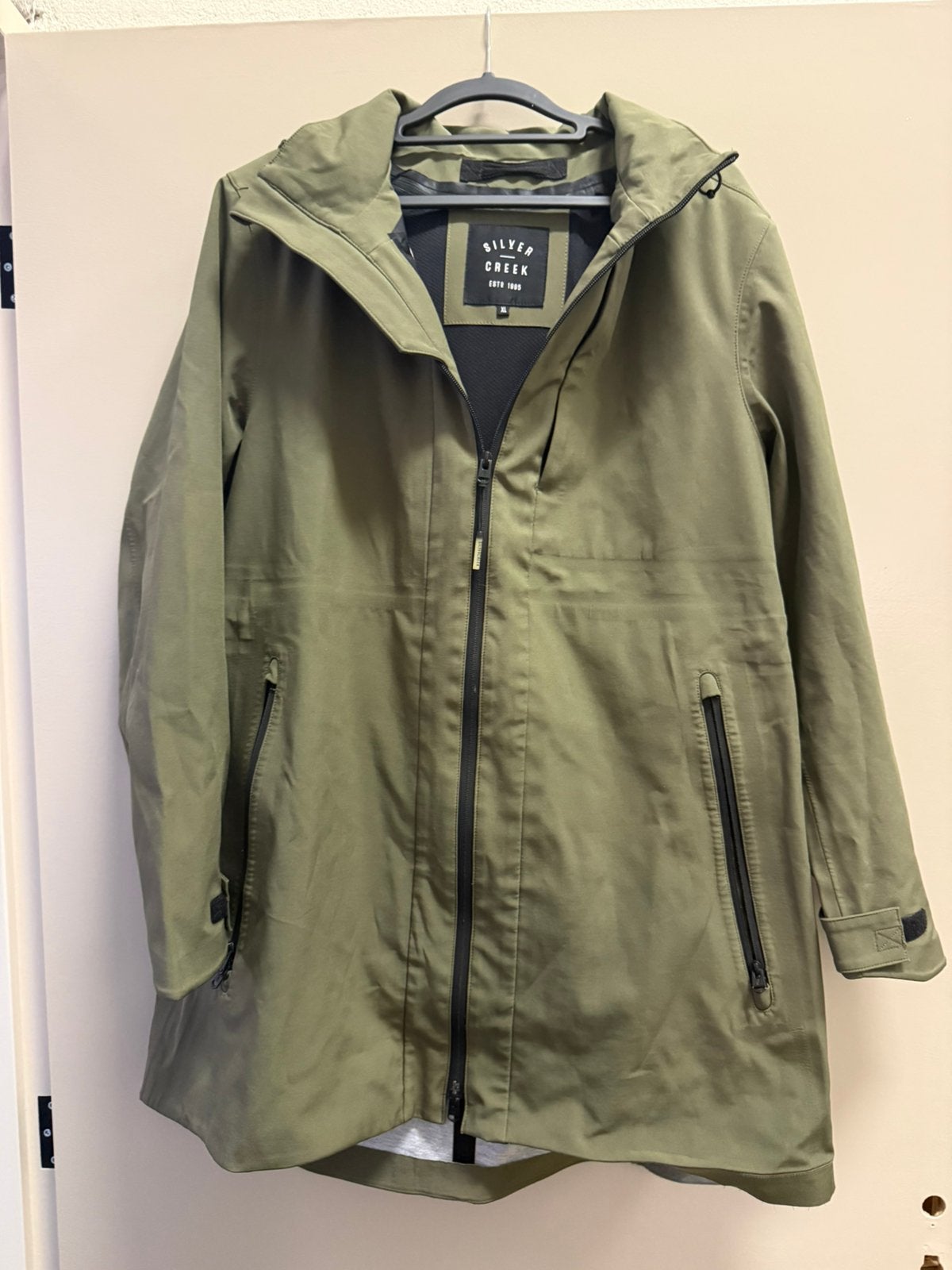 Silvercreek parka jas maat xl, Ophalen of Verzenden, Zo goed als nieuw, Maat 46/48 (XL) of groter, Groen