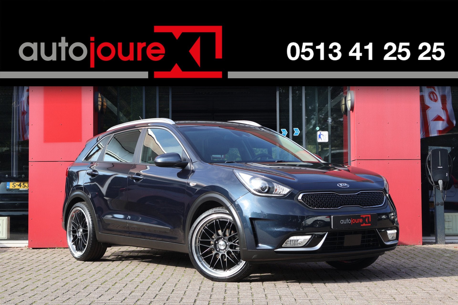 Kia Niro 1.6 GDi Hybrid ExecutiveLine | ACC | Climate Contro, Stof, Gebruikt, Blauw, Origineel Nederlands