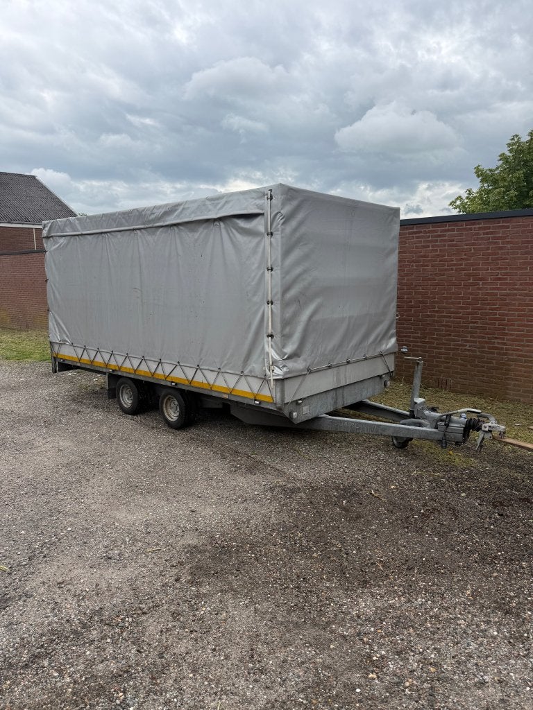Eduard P4 aanhanger met huif huiftrailer 2011 560x206 2700KG, Gebruikt, Niet ingevuld, Niet ingevuld, Ophalen