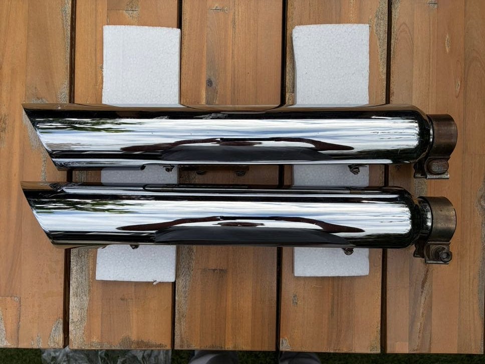 Vance & hines twin slash 3 inch slip ons, Motoren, Ophalen of Verzenden, Gebruikt