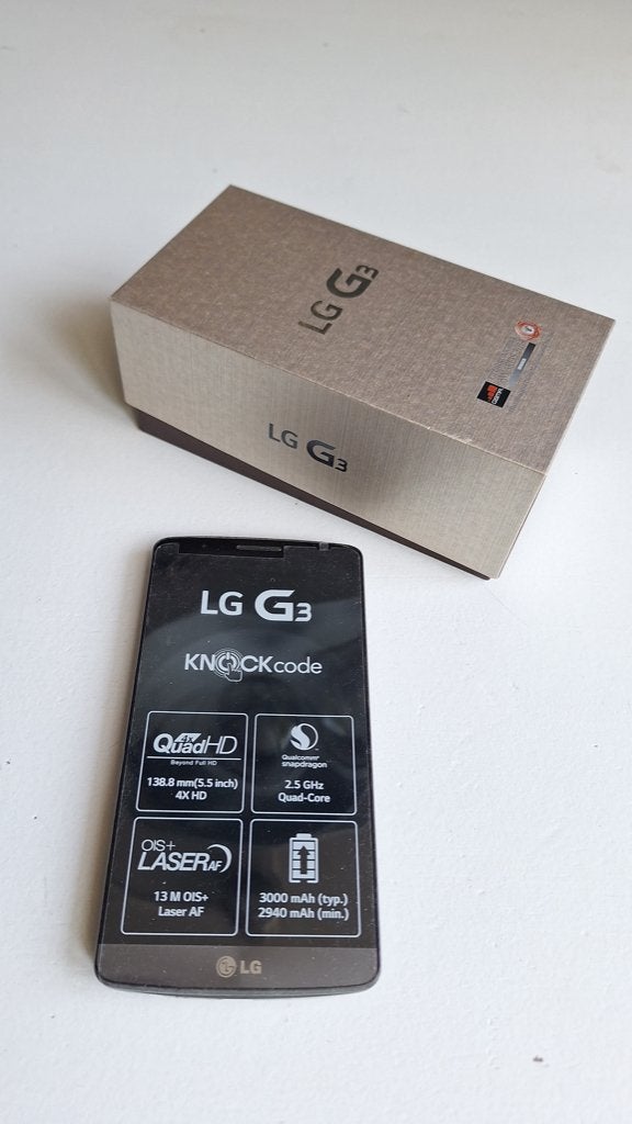 LG G3 - 16GB Compleet in doos!, Gebruikt, Overige modellen, Zwart, Touchscreen