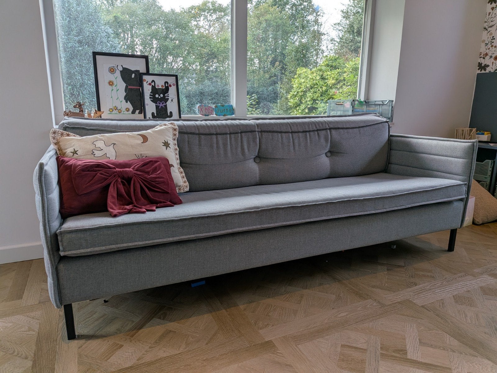 Zuiver Jaey bank - 3 zits, Ophalen, Gebruikt, Driepersoons, 75 tot 100 cm
