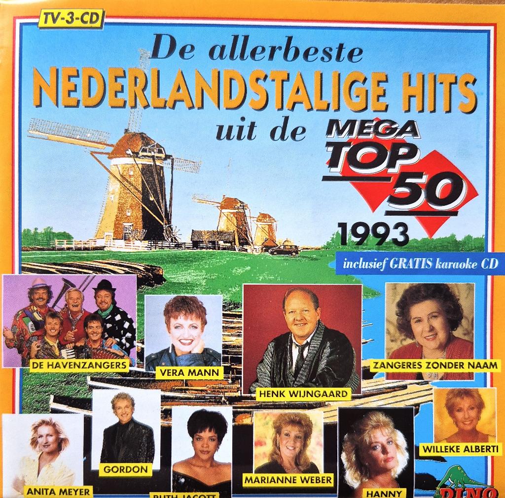 Allerbeste Nederlandstalige hits Mega top 50= 3cdBOX = 2,99, Ophalen of Verzenden, Zo goed als nieuw, Nederlandstalig
