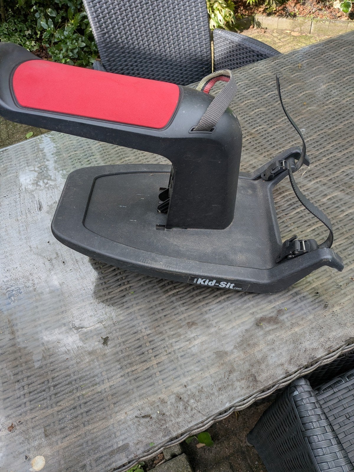 kid-sit mee rij plankje, Ophalen, Gebruikt