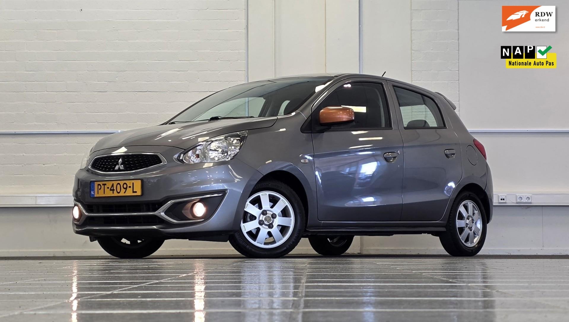 Mitsubishi Space Star 1.0i Automaat Cool+ LM velgen Garantie, Auto's, Stof, Gebruikt, 840 kg, Origineel Nederlands