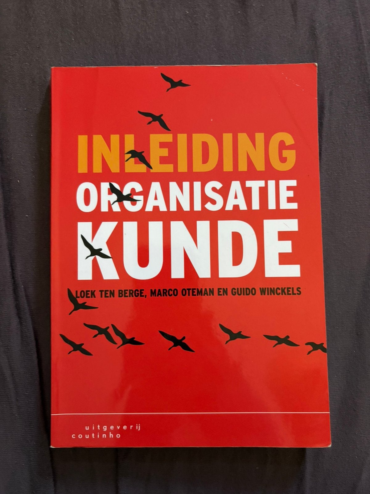 Loek ten Berge - Inleiding organisatiekunde, Ophalen of Verzenden, Zo goed als nieuw, Beta, Loek ten Berge; Marco Oteman