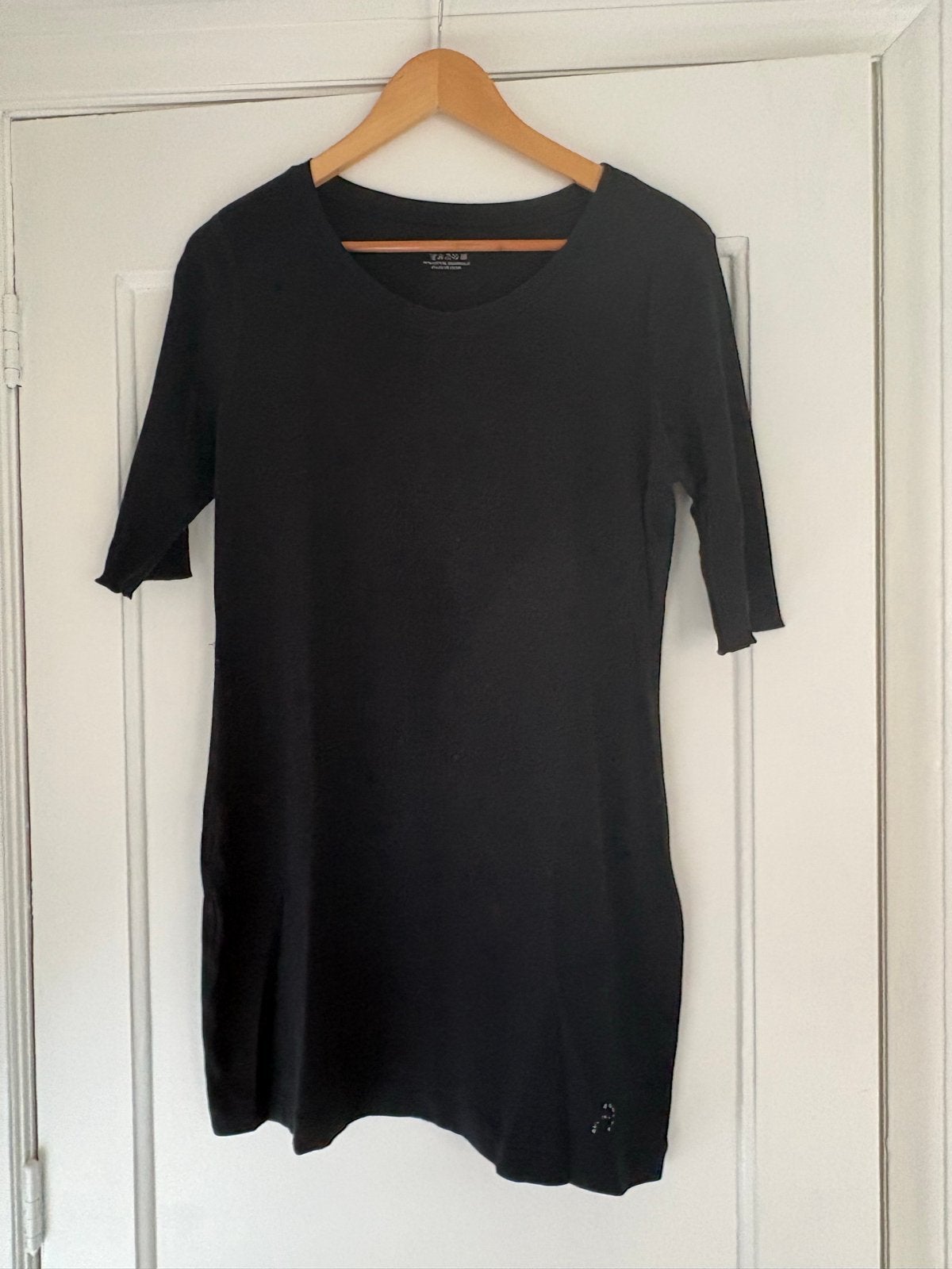 Marc Cain Sports Zwart Basis T-shirt -Maat N6 (XL), Zwart, Maat 42/44 (L), Ophalen of Verzenden, Zo goed als nieuw