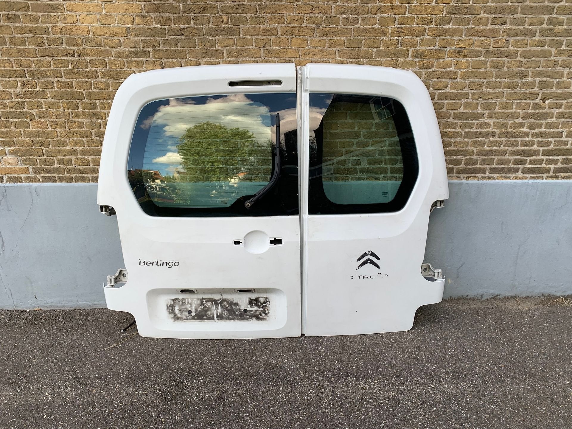 achterdeur peugeot partner citroen berlingo 2008 -2018, Gebruikt, Citroën, -, Ophalen of Verzenden