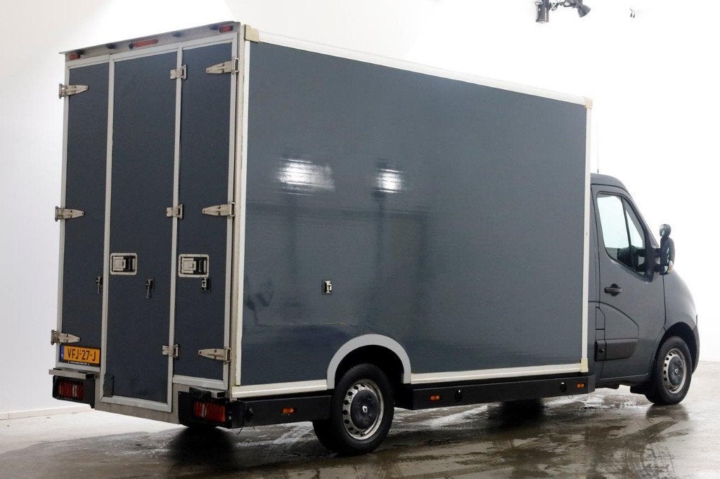 Renault Master T35 2.3 dCi 170pk E6 Automaat Lowliner Bakwag, Auto's, Renault, Gebruikt, Euro 6, 2500 kg, Parkeersensor