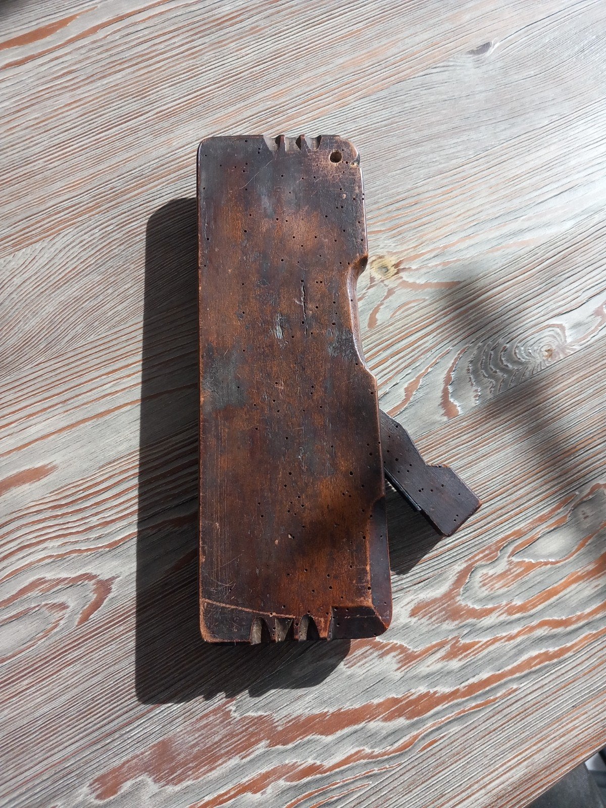 Antieke profielschaaf - Houten handgereedschap, Ophalen of Verzenden
