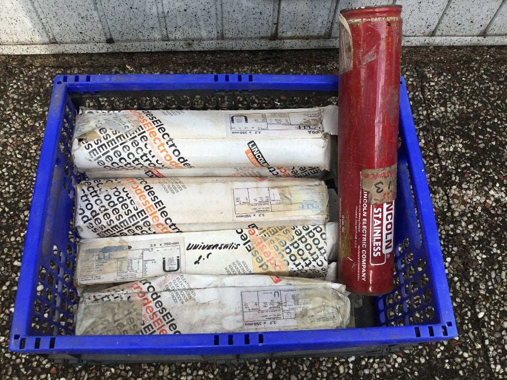 laselektroden Lincoln Electric, Ophalen, Zo goed als nieuw, Minder dan 150 ampère, Elektroden