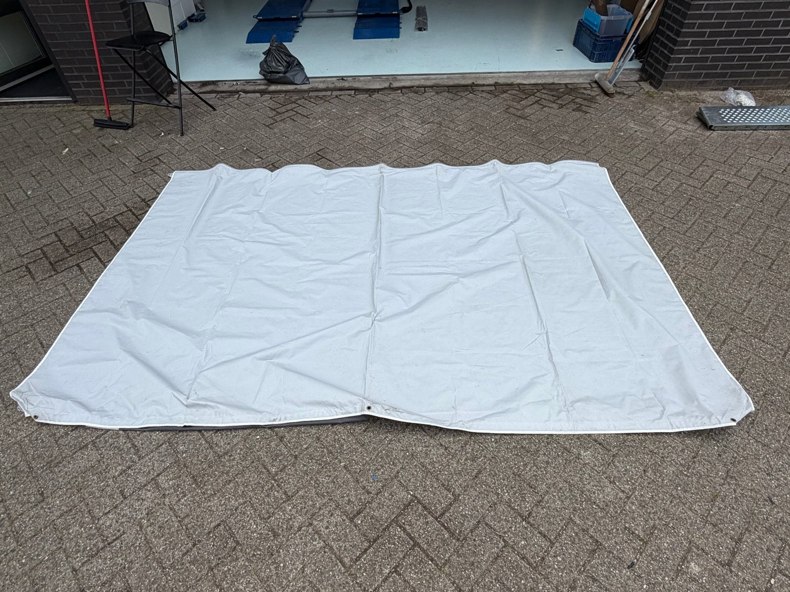 Luifel voor caravan of camper  met pees, Caravans en Kamperen, Ophalen of Verzenden, Zo goed als nieuw