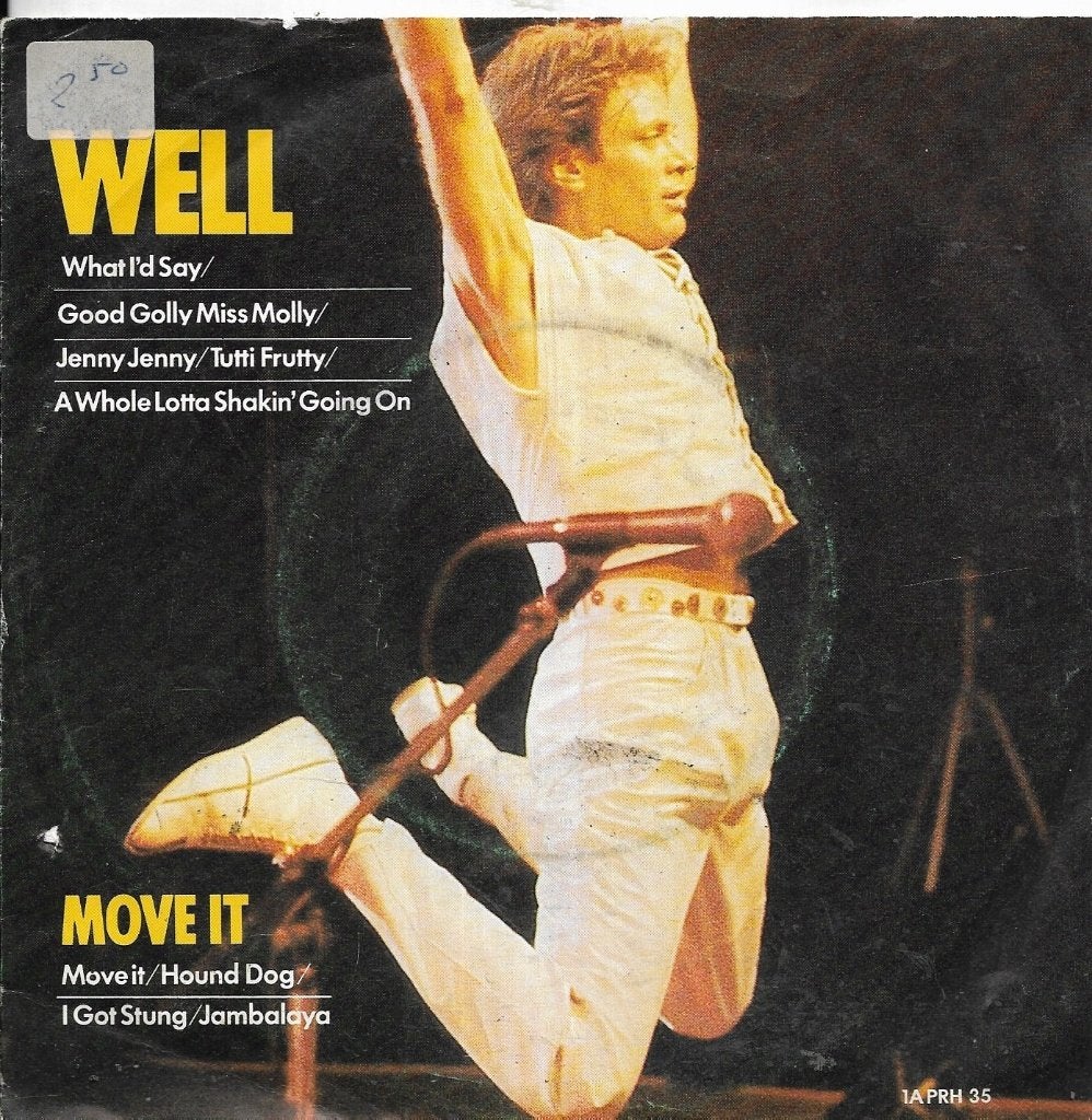 Rob de Nijs-Well-Move it(rock and roll medley), Cd's en Dvd's, Vinyl Singles, Gebruikt, 7 inch, Pop, Single