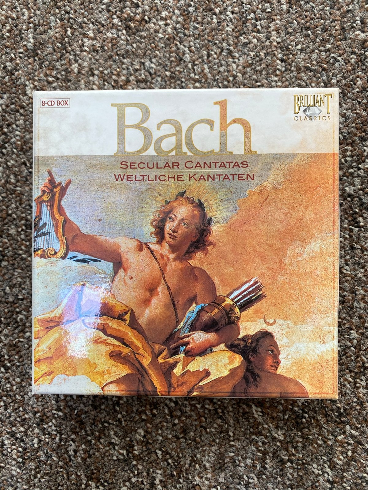Bach - Secular Cantatas (Weltliche Kantaten) 8-CD Box, Ophalen, Boxset, Zo goed als nieuw, Inclusief doosje