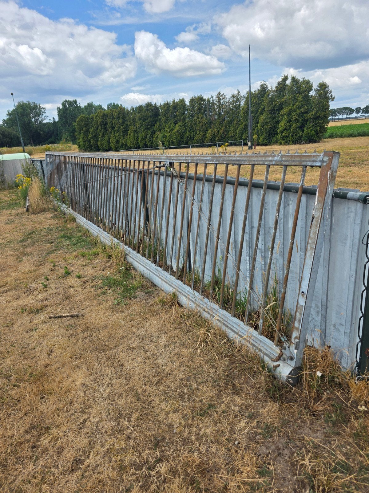 Schuifpoort 10meter, Ophalen of Verzenden, IJzer, Overige typen