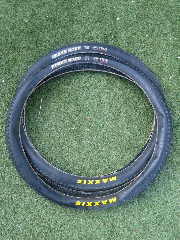 Maxxis Recon Race 29x2.35 Vouwband Tubeless MTB PAAR, Fietsen en Brommers, Fietsonderdelen, Ophalen of Verzenden, Gebruikt, Band