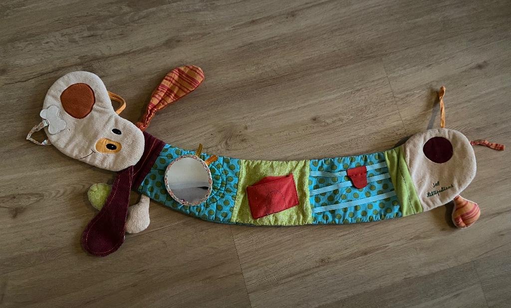 Babyspeelgoed box, Ophalen, Gebruikt, Rammelaar, Met geluid
