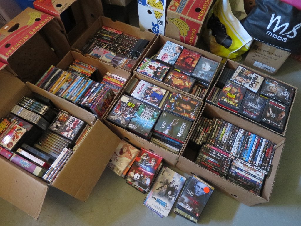 Grote partij 1000+ Dvd's (huisopruiming), Alle leeftijden, Ophalen, Zo goed als nieuw, Overige genres