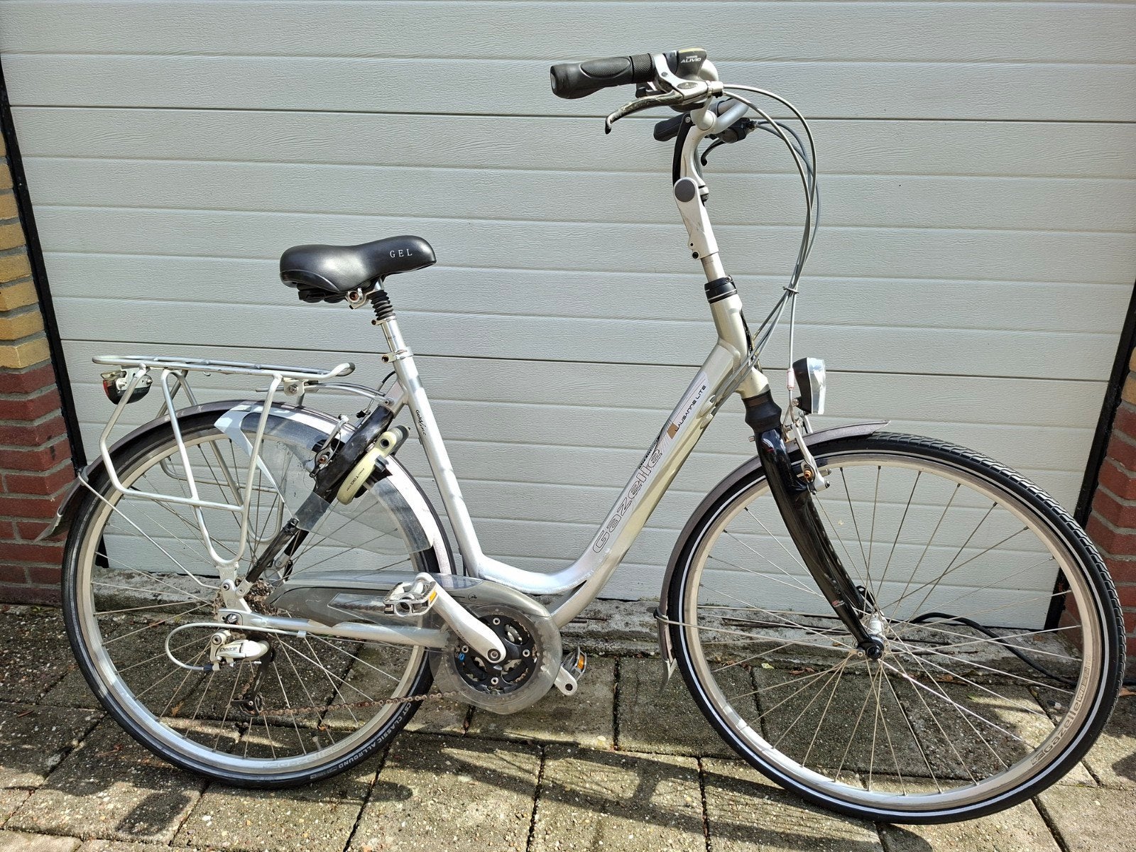Te koop : Keurige Gazelle Lausanne damesfiets, Ophalen, Velgrem, Versnellingen, Gazelle