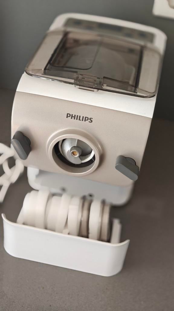 Philips Pastamachine HR2355, Witgoed en Apparatuur, Keukenmixers, Ophalen, Zo goed als nieuw, Vaatwasserbestendig, Minder dan 1 liter