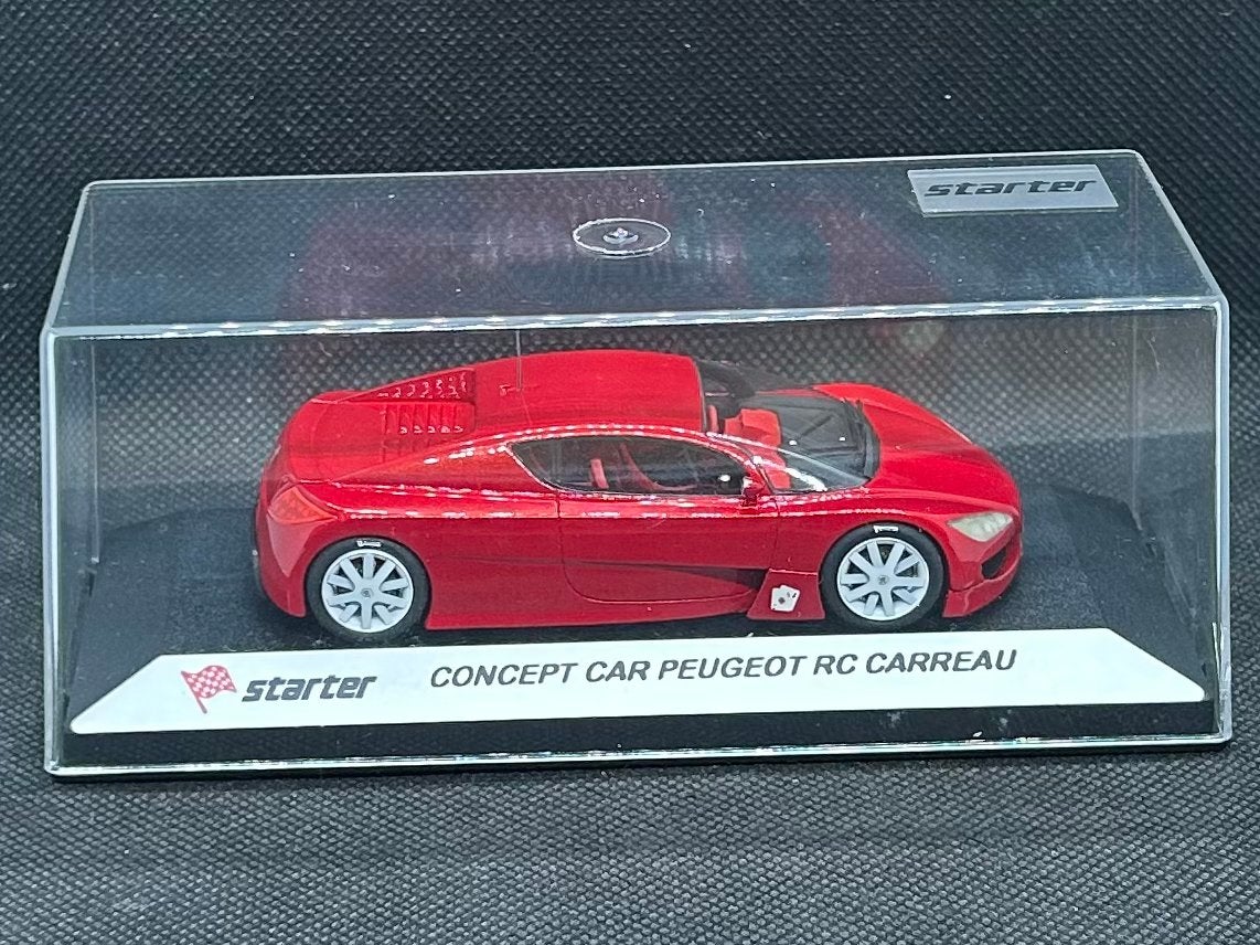 Starter France Peugeot RC Carreau 1:43 OVP, Verzenden, Zo goed als nieuw, Auto, Overige merken