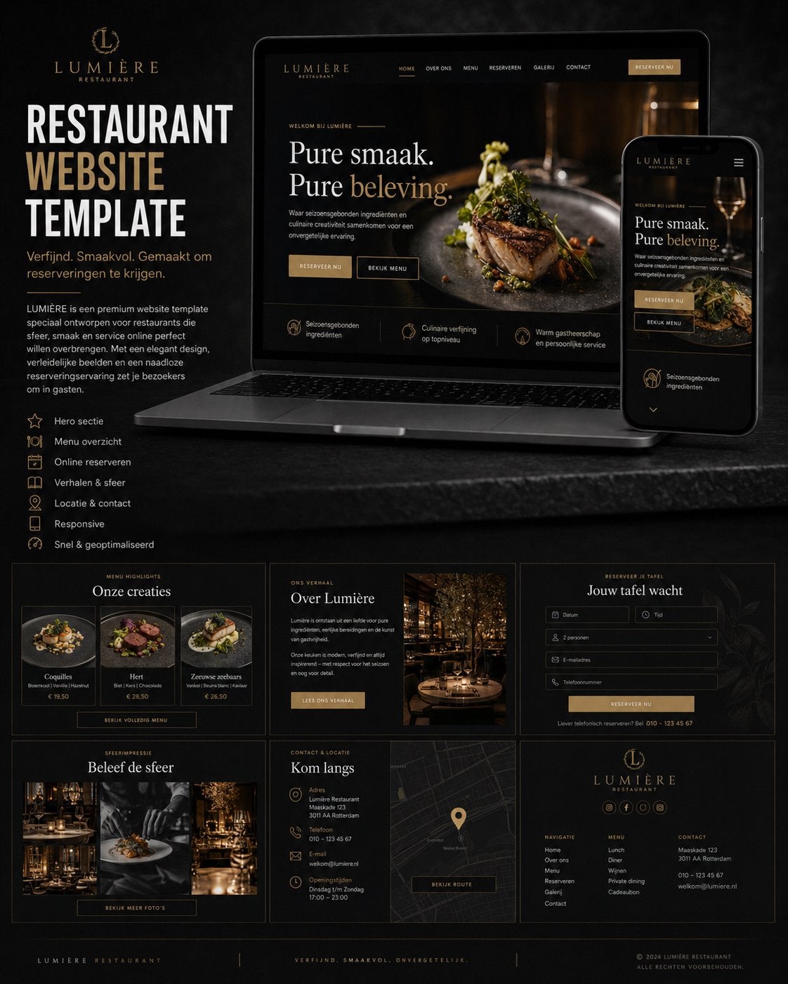 Professionele website laten maken + hosting vanaf €89/maand