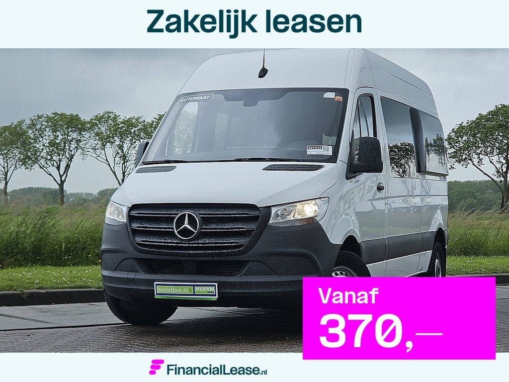 MERCEDES-BENZ SPRINTER 314 camperombouw euro6, Auto's, Bestelauto's, Bedrijf, Lease, Financial lease, ABS, Airconditioning, Apple Carplay
