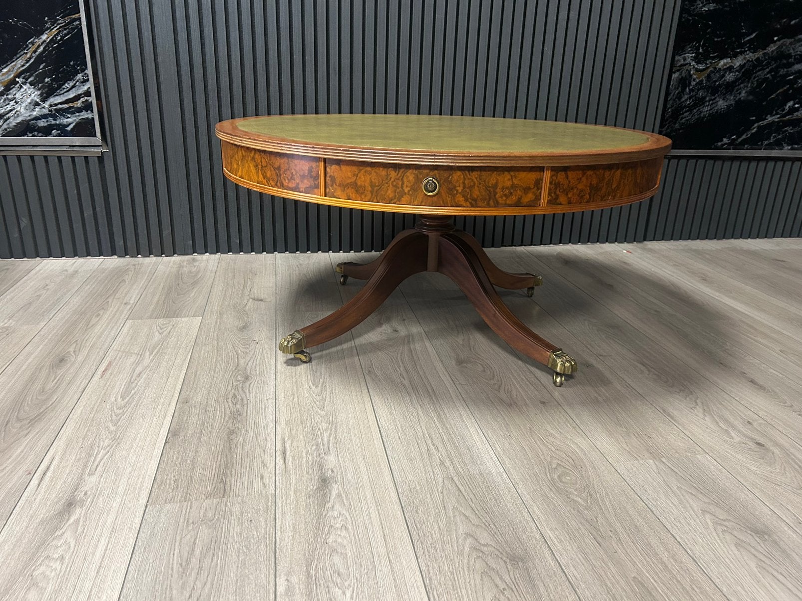 Chesterfield Lederen Salontafel met Lades !!!, Huis en Inrichting, Tafels | Salontafels, Ophalen of Verzenden, Zo goed als nieuw