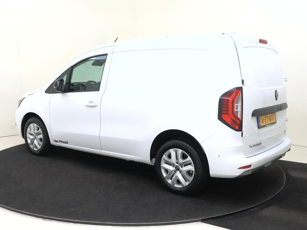 Renault Kangoo E-Tech Extra L1 44 kWh Houten laadvloer en be, Stof, Met garantie (alle), Renault, Origineel Nederlands