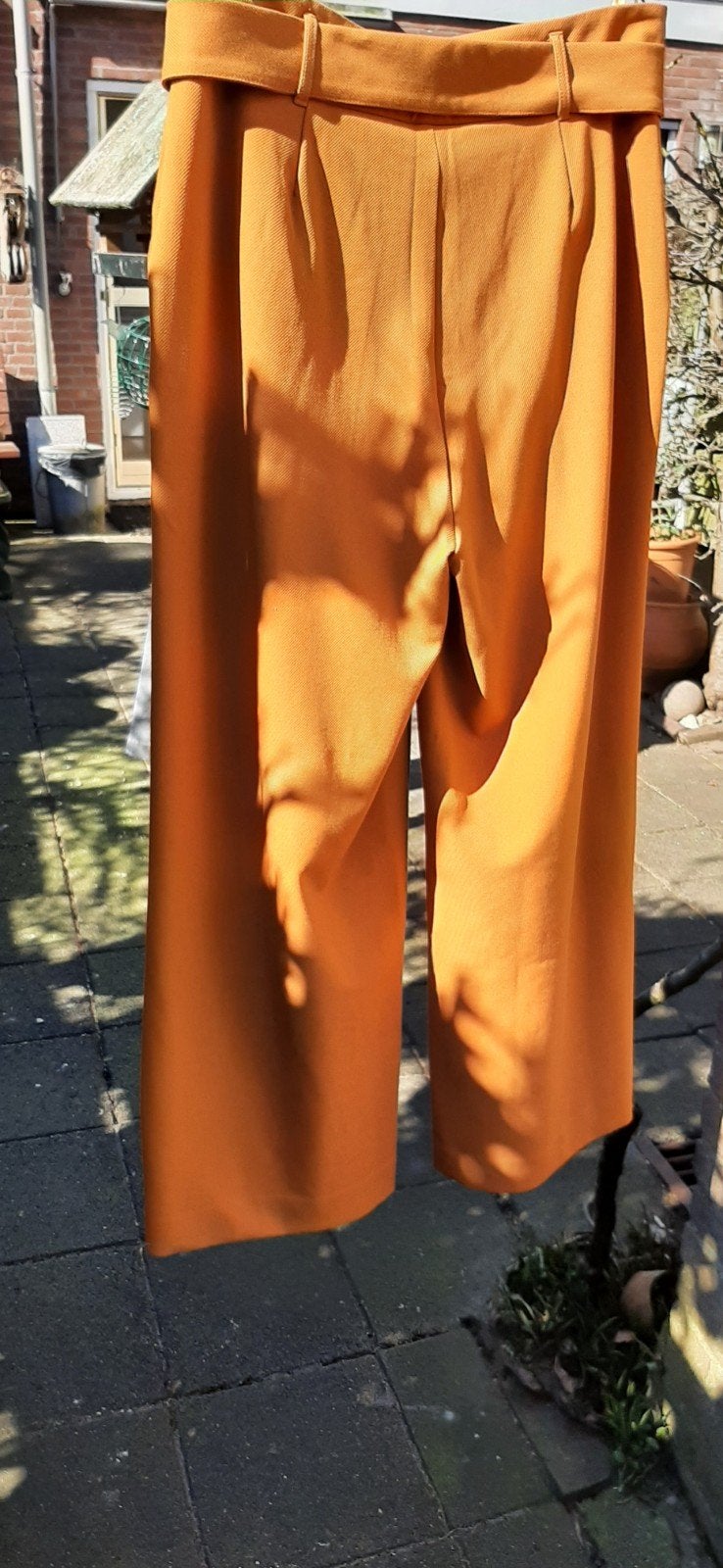 King louie louie Tuillerie Broek- Maat 38- Nieuw!, Kleding | Dames, Broeken en Pantalons, Maat 38/40 (M), Bruin, Nieuw, Ophalen of Verzenden
