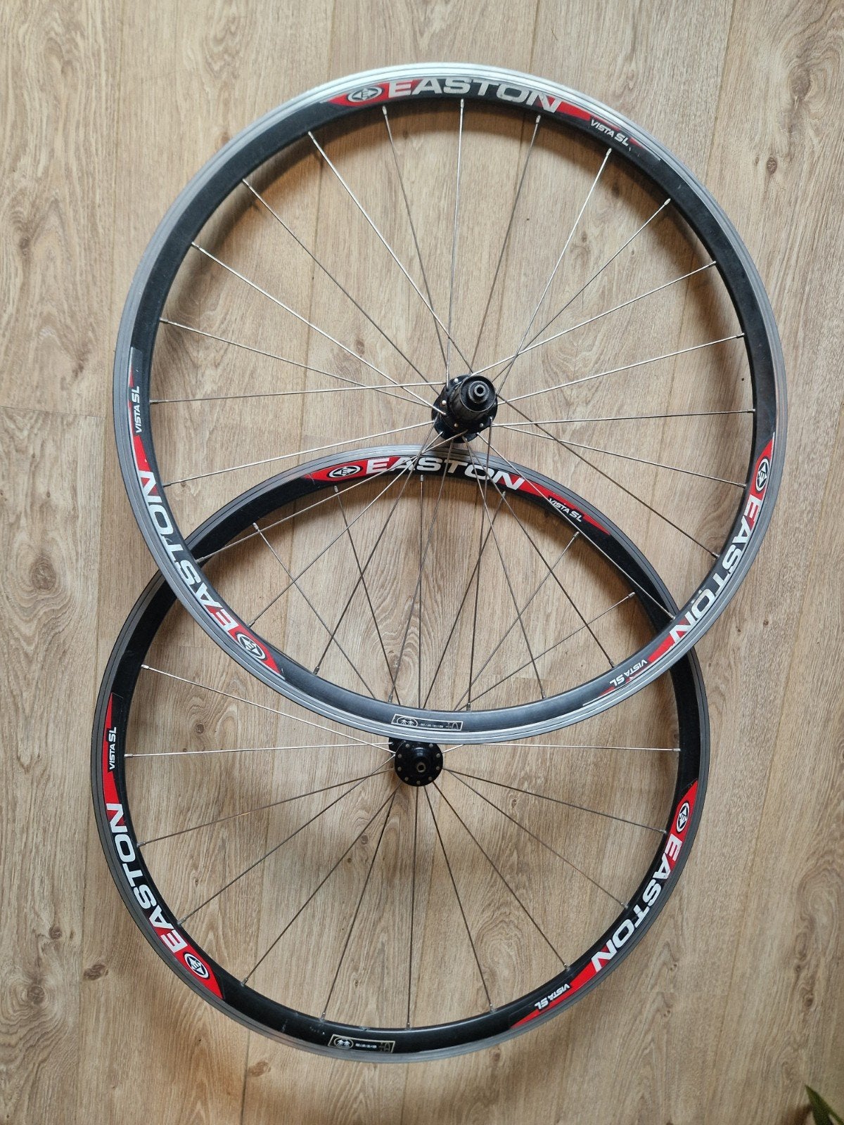 Easton Vista SL 700C Wielset voor racefietsen, Fietsen en Brommers, Fietsonderdelen, Zo goed als nieuw, Aluminium, Easton, Racefiets