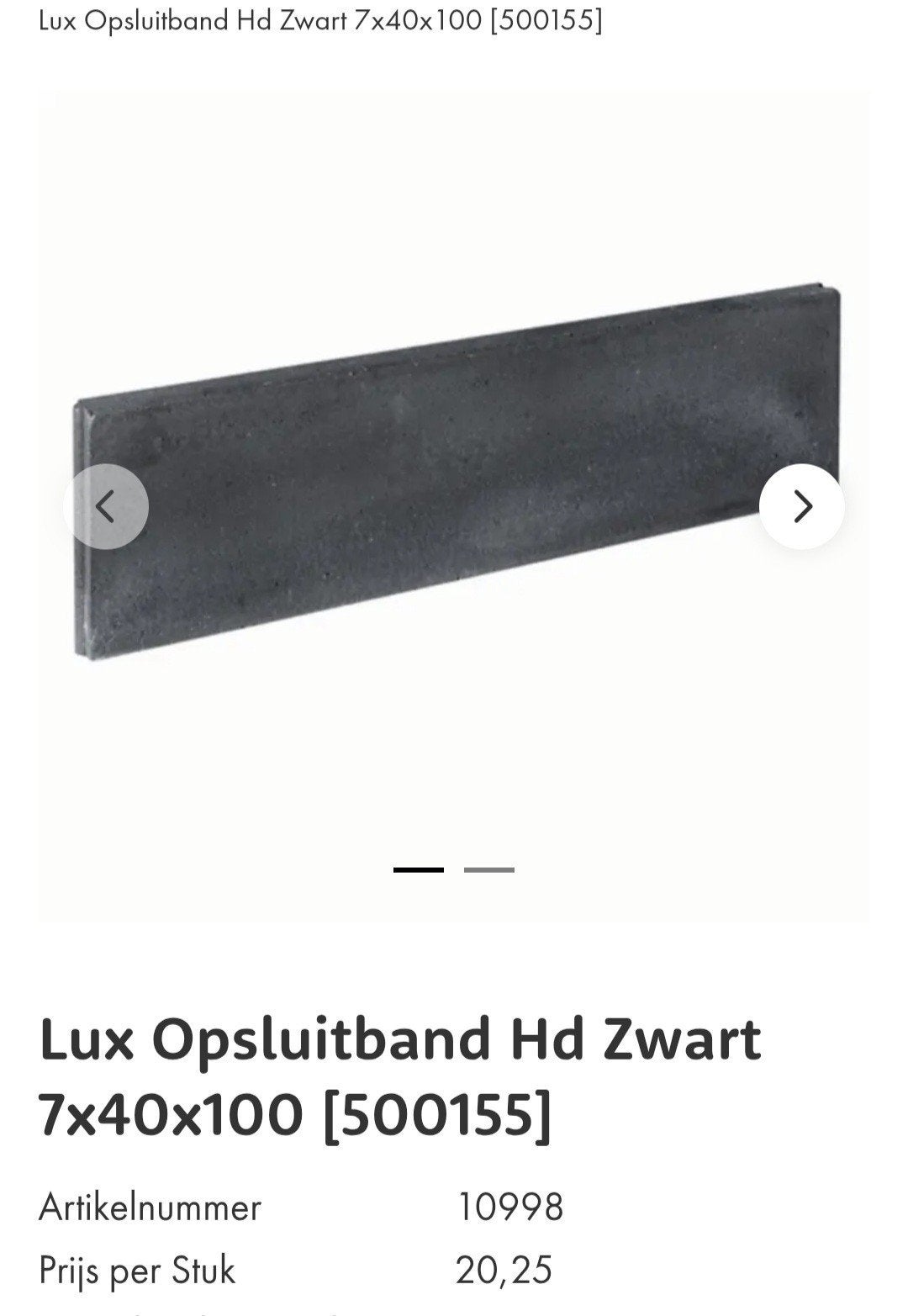 Tuinmateriaal, Ophalen of Verzenden, Nieuw, Minder dan 10 m²