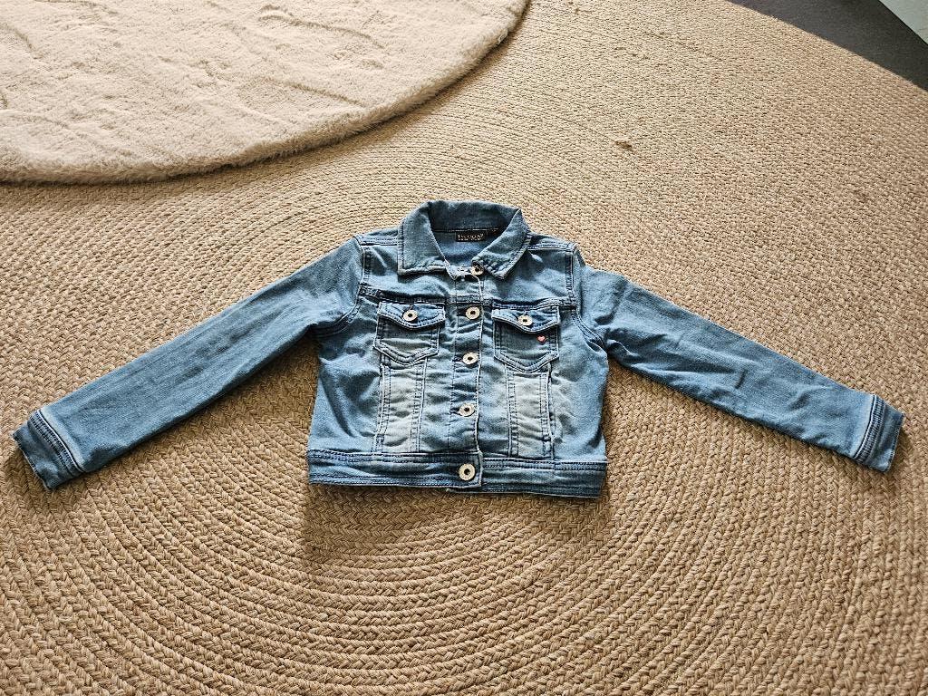 Spijkerjasje van twoday, maat 116, Meisje, Ophalen of Verzenden, Zo goed als nieuw, Two Day