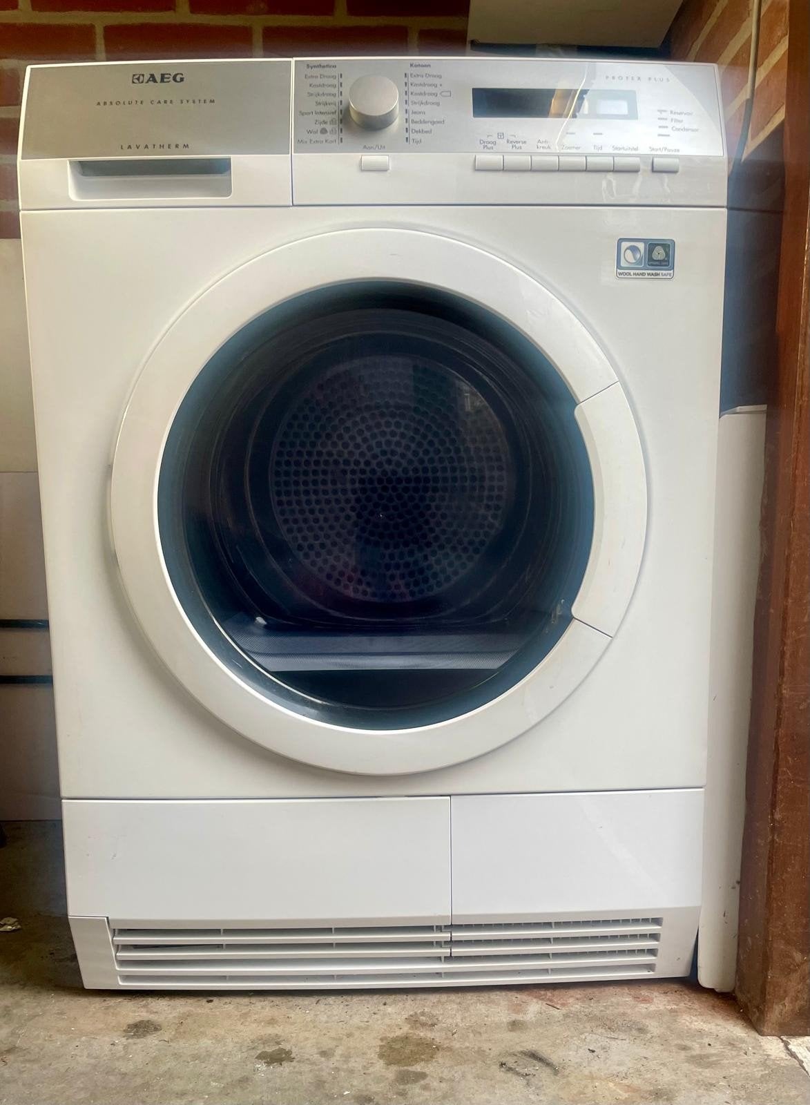 AEG T76785NIH Lavatherm Protex Plus A++ Warmtepompdroger, 8 tot 10 kg, Ophalen of Verzenden, Zo goed als nieuw, Voorlader