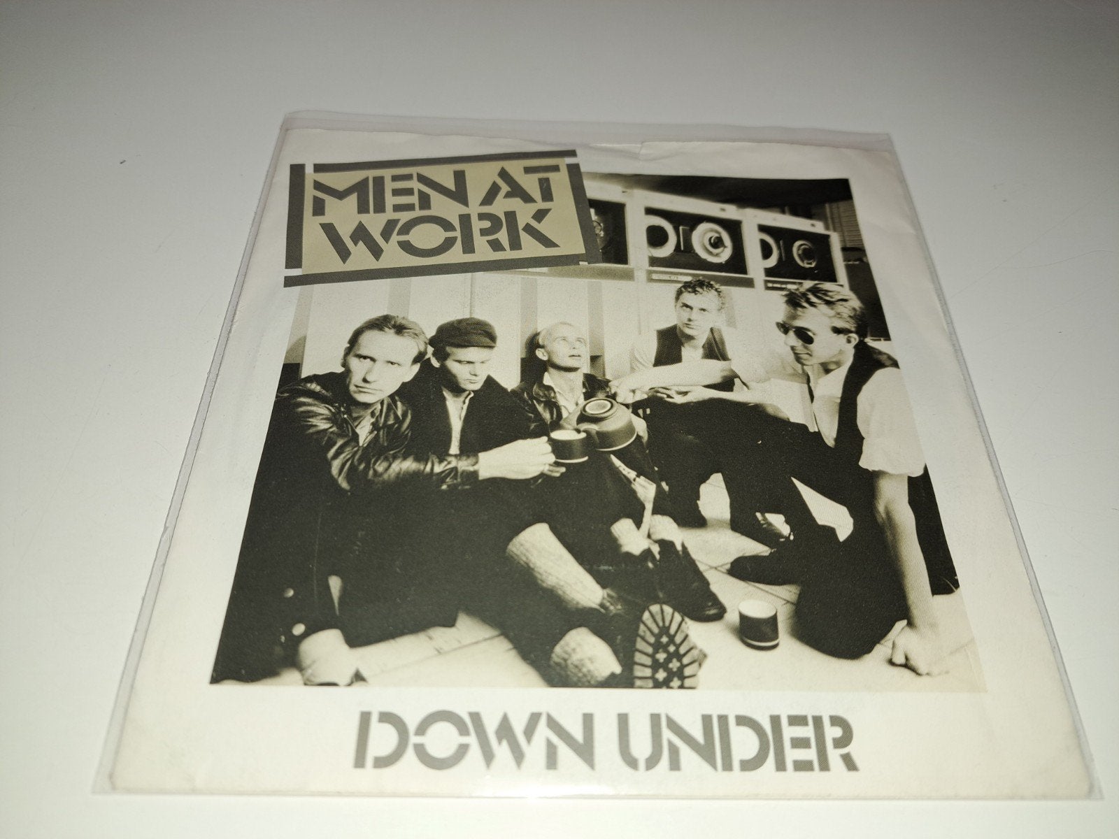 7" Men at work : Down Under, Verzenden, Zo goed als nieuw, Pop