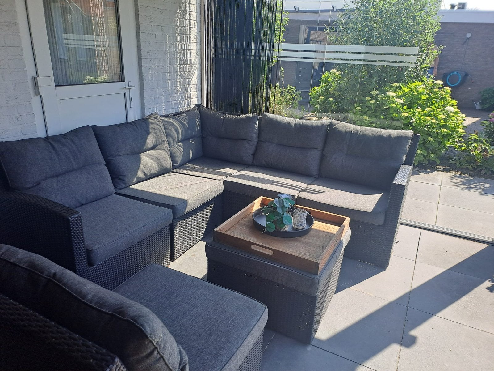 Loungeset van Kees Smit, Ophalen, Kunststof, Gebruikt, 6 zitplaatsen