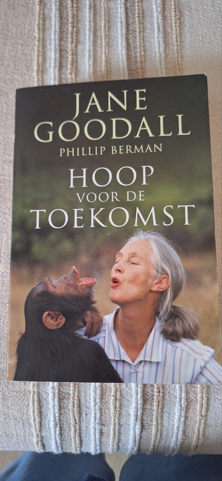 Hoop voor de Toekomst - Jane Goodall, Boeken, Ophalen of Verzenden, Zo goed als nieuw