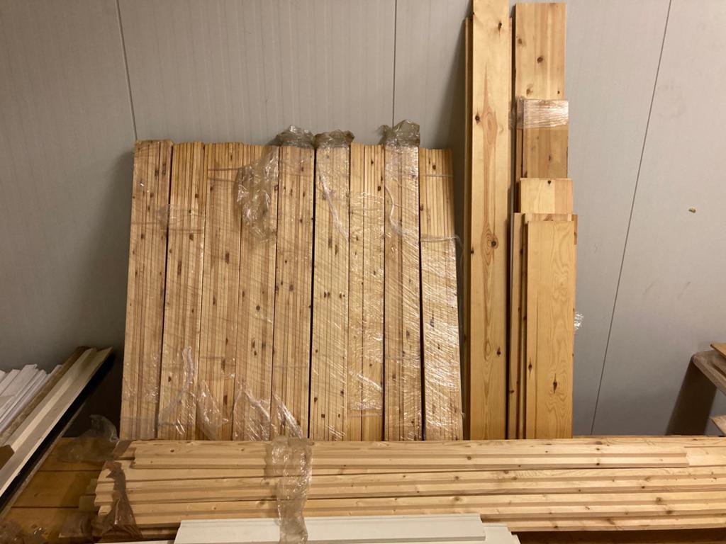 Grenen aftimmerhout planken en latten, Ophalen, Nieuw, 250 cm of meer, Planken